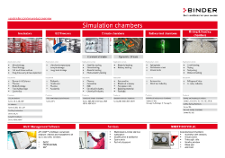 Cámaras de simulación