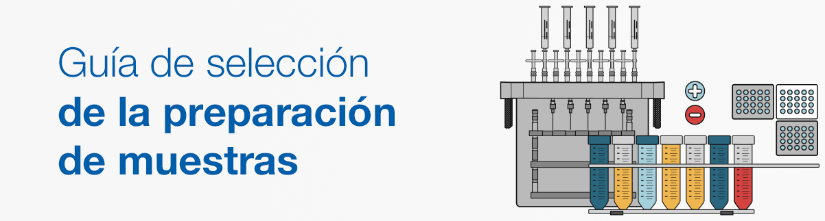 Guía de selección de preparación de muestras